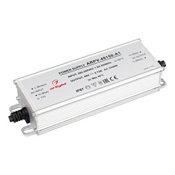 Блок питания ARPV-48150-A1 (48V, 3.13А, 150W) (ARL, IP67 Металл, 3 года) 034689 - фото 100425