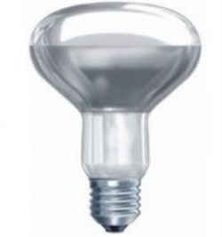 Лампа GE 60R80/E27 230V (зеркальная D80mm) - 510356 - фото 10207