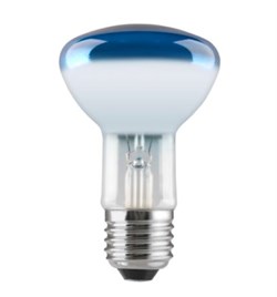 Лампа GE 60R80/B/E27 230V       (зеркальная D80mm синяя прозрачная) - 91525. - фото 10227