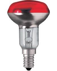 Лампа NR50 RE 40W E14 230V (красный)  (PH) - 871150032806920 - фото 10241