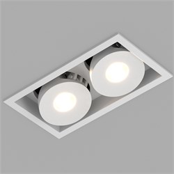 Светильник CL-SIMPLE-S148x80-2x9W Warm3000 (WH, 45 deg) (Arlight, IP20 Металл, 3 года) 026876 - фото 102443