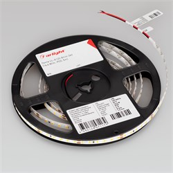 Лента UL-A120-8mm 24V Warm3000 (14.4 W/m, IP20, 5m) (Arlight, 7 лет) 042304 - фото 102947