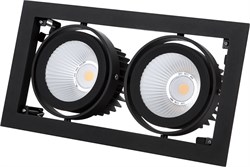 Светильник KARDO 2 32/930 38гр. черный - светодиодный встраиваемый   карданного типа DL-20000030016090 - фото 103156