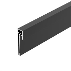 Профиль PLINTUS-H54B-2000 BLACK (Arlight, Алюминий) 046140 - фото 103766