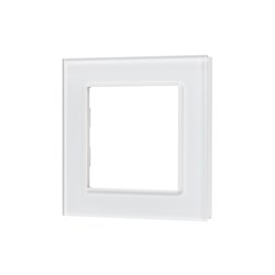 Рамка стеклянная FRM-GLARE-GS-1-WH (Arlight, -) 043786 - фото 104020