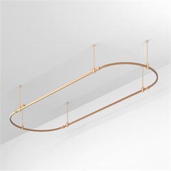 Трек ART-APRIORI-OVAL-ROD-400-3000x1000 (GD) (Arlight, IP20 Металл, 3 года) 048503 - фото 104088