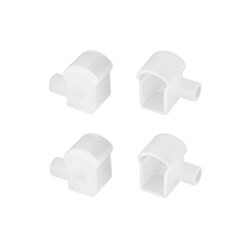 Заглушка WPH-FLEX-0817-SIDE WHITE с отверстием (Arlight, Пластик) 040853 - фото 104371