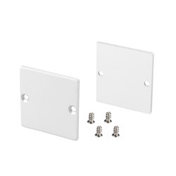 Заглушка SL-LINE-3638-LW WHITE глухая (Arlight, Металл) 040252 - фото 104908