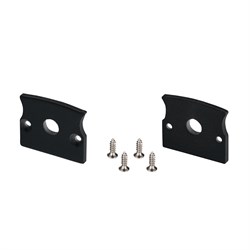 Заглушка СEIL-S14-SHADOW FLAT BLACK с отверстием (Arlight, Металл) 040781 - фото 105064