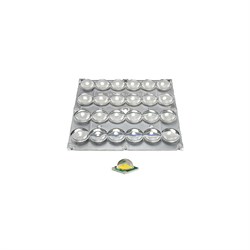 Блок линз 24B70-M120х120 (70°, 24x LED) (Turlens, -) 016077 - фото 105106