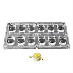 Блок линз 12BST-E (130x65°, 12x LED) (Turlens, -) 016078 - фото 105694