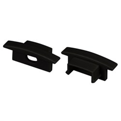 Заглушка LINE-2308-F BLACK с отверстием (Arlight, Пластик) 040320 - фото 105897