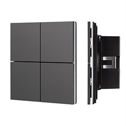 INTELLIGENT ARLIGHT Кнопочная панель KNX-304-23-IN Black (BUS, Frameless) (IARL, IP20 Металл, 2 года) 039663 - фото 105921