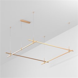 Трек ART-APRIORI-QUADRAT-HANG-2000x2000 (GD) (Arlight, IP20 Металл, 3 года) 048519 - фото 106393