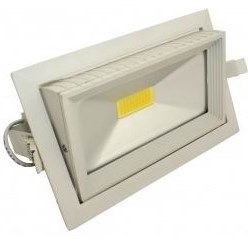 FL-LED DLD 30W 2700K 235x145x135 30W 2600Lm (JS009) встраиваемый поворотный прямоугол JS009 - фото 10670