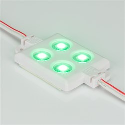 Модуль герметичный ARL-LM5050-4L-12V Green (Arlight, Закрытый) 020623 - фото 106999