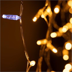 Светодиодная гирлянда ARD-EDGE-CLASSIC-2400x600-CLEAR-88LED-FLASH Yellow (230V, 6W) (Ardecoled, IP65) 031184 - фото 107420