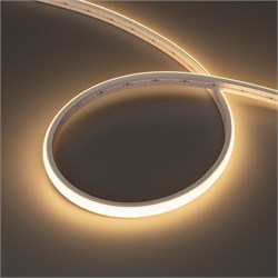 Лента герметичная MOONLIGHT-TOP-X320-11x7mm 24V Warm3000 (10 W/m, IP65, CSP, 5m, wire x2) (Arlight, Силикон) 038317 - фото 107488