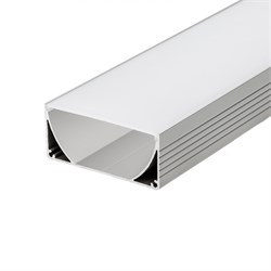 Профиль с экраном ALU-POWER-W80-2000 ANOD+FROST (Arlight, Металл) 014856 - фото 107876