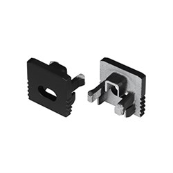 Заглушка SL-MINI-10 BLACK с отверстием (Arlight, Пластик) 049415 - фото 108056