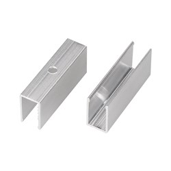 Держатель AURORA-1206-CLIP ANOD (Arlight, Алюминий) 039353 - фото 108208