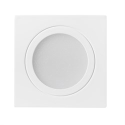 Светодиодный светильник LTM-S60x60WH-Frost 3W Warm White 110deg (Arlight, IP40 Металл, 3 года) 020765 - фото 108356