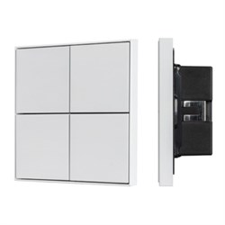 INTELLIGENT ARLIGHT Кнопочная панель KNX-304-23-IN White (BUS, Frame) (IARL, IP20 Металл, 2 года) 038401 - фото 109229