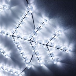 Фигура ARD-SNOWFLAKE-M10-1000x900-504LED White (230V, 31W) (Ardecoled, IP65) 034258 - фото 109411