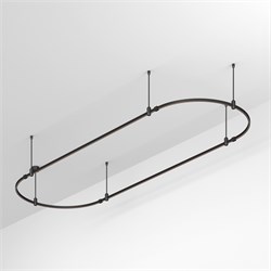 Трек ART-APRIORI-OVAL-ROD-400-3000x1000 (BK) (Arlight, IP20 Металл, 3 года) 048508 - фото 110156