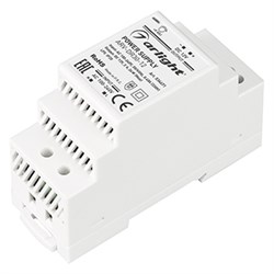 Блок питания ARV-DR30-12 (12V, 2A, 24W) (Arlight, IP20 DIN-рейка) 034671 - фото 110164