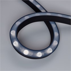 Грейзер DMX THOR-3D-F24-25x27mm 24V RGBW-White6000 (24 W/m, IP65, 1m, wire x2) (Arlight, Силикон) 045266 - фото 110689