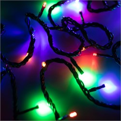 Светодиодная гирлянда ARD-STRING-HOME-5000-GREEN-50LED-LIVE RGB (230V, 3.5W) (Ardecoled, IP20) 025778 - фото 111670