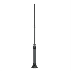 Опора фланцевая OXOR-OT3-DE-D160-L3000 (BK) (Arlight, Сталь) 051328 - фото 112138