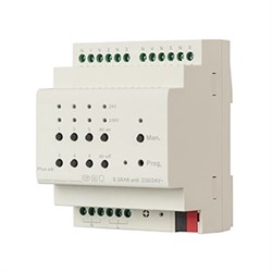 INTELLIGENT ARLIGHT Актуатор KNX-4063-82-WTO-CL-DIN (BUS/230V, 6x300mA, KNX Secure) (IARL, IP20 Пластик, 2 года) 041250 - фото 112518