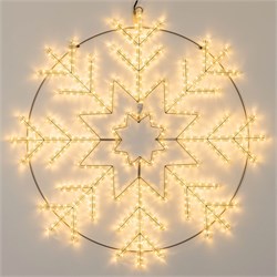 Фигура ARD-SNOWFLAKE-M8-950x950-540LED Warm (230V, 33W) (Ardecoled, IP65) 034255 - фото 112717