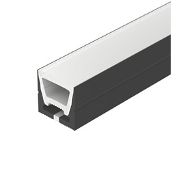 Силиконовый профиль WPH-FLEX-1616-TOP-S11-5m BLACK (Arlight, Силикон) 045759 - фото 113131