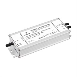 Блок питания ARPV-UH12150-PFC-0-10V (12V, 12.5A, 150W) (Arlight, IP67 Металл, 7 лет) 025747 - фото 113328