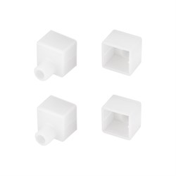 Заглушка WPH-FLEX-1616 WHITE с отверстием (Arlight, Пластик) 040863 - фото 113340