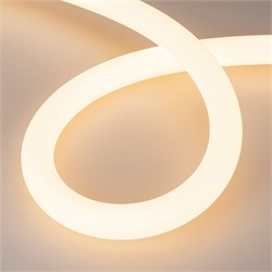 Лента герметичная MOONLIGHT-SIDE-A336-D40mm 24V Warm2400 360deg (15 W/m, IP65, 2835, 5m, wire x1) (Arlight, Вывод боковой, 3 года) 039321 - фото 113558