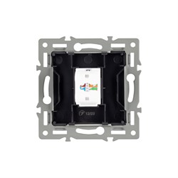 Механизм компьютерной розетки SCT-MPC1-PL-BK (RJ-45, CAT6) (Arlight, -) 045334 - фото 113829