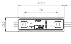 Модуль герметичный LFU-2SW 12V Cool White (LED FOR YOU Co., Ltd., Закрытый) 016686 - фото 113973