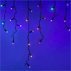 Светодиодная гирлянда ARD-EDGE-CLASSIC-2400x600-BLACK-88LED-LIVE RGB (230V, 6W) (Ardecoled, IP65) 026015 - фото 114280