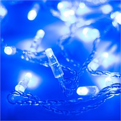 Светодиодная гирлянда ARD-STRING-CLASSIC-10000-CLEAR-100LED-STD BLUE (230V, 7W) (Ardecoled, IP65) 025787 - фото 114499