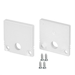 Заглушка SL-SLIM20-H20 WHITE с отверстием (Arlight, Пластик) 047634 - фото 115147