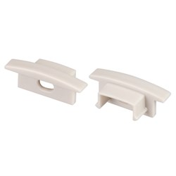 Заглушка LINE-2308-F с отверстием (Arlight, Пластик) (упак 2шт) 040317 - фото 115510