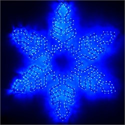 Фигура ARD-SNOWFLAKE-M1-940x940-648LED Blue (230V, 36W) (Ardecoled, IP65) 025304 - фото 115831