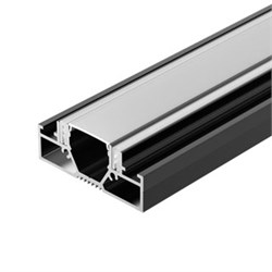 Профиль STRETCH-20-CEIL-D-CENTER-2000 BLACK (Arlight, Алюминий) 042946 - фото 116379