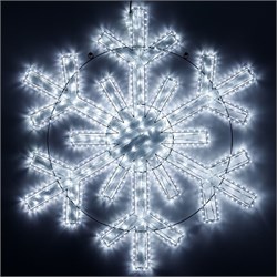 Фигура ARD-SNOWFLAKE-M11-1250x1200-604LED White (230V, 36.5W) (Ardecoled, IP65) 034260 - фото 116439