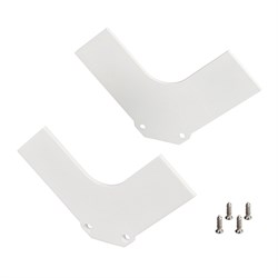 Заглушка ARH-V-DUAL-HID WHITE глухая (Arlight, Алюминий) 035647 - фото 117004