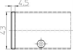 VS 98810 ENDKAPPE LINEARE OPTIK 555482.01 - фото 11752